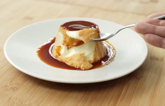 Caramel pudding. (Youtube)